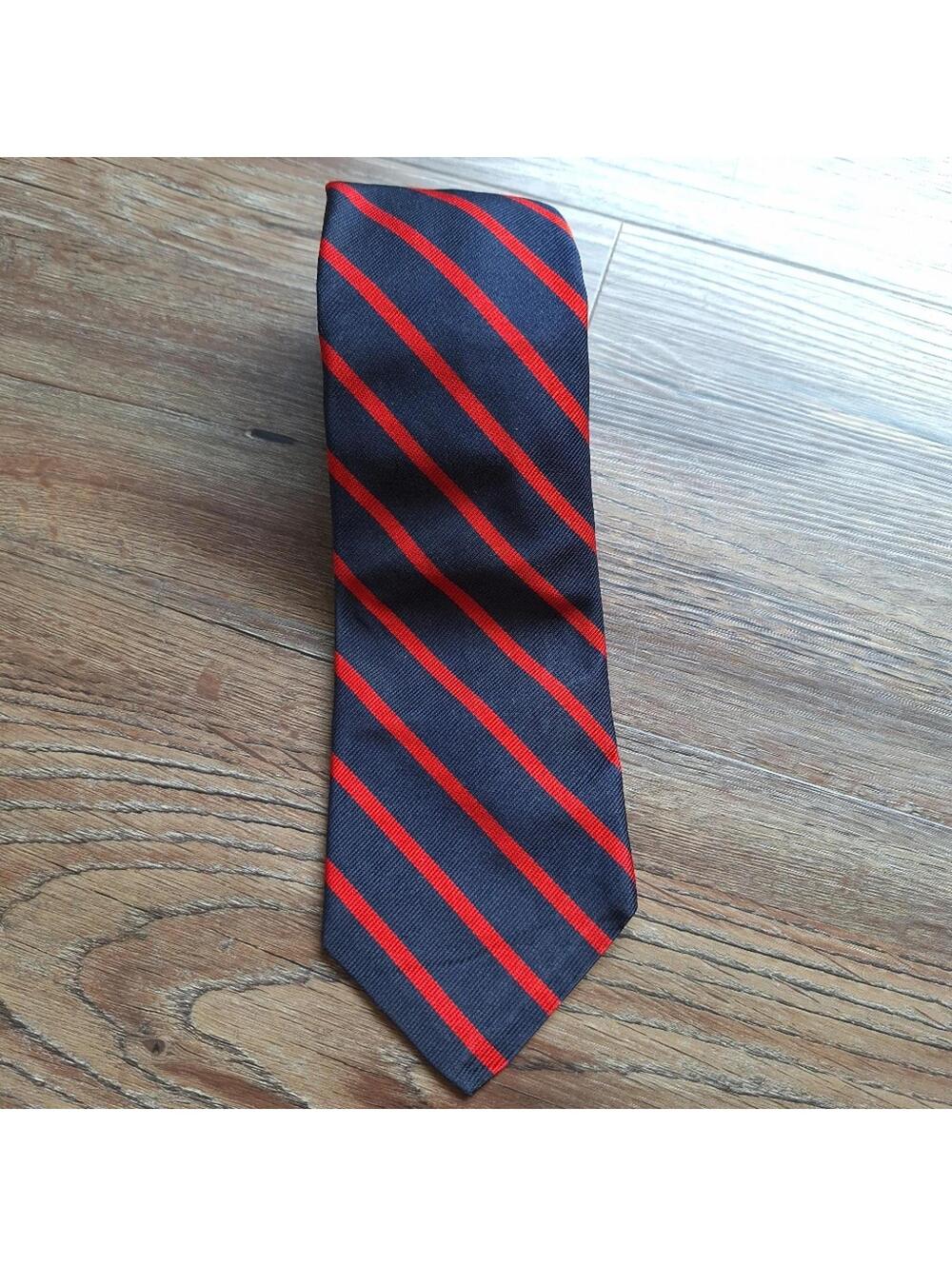 Robert Talbott Black And Red Tie Finest Silk